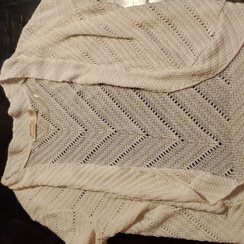 Faded Glory white light weight cardigan